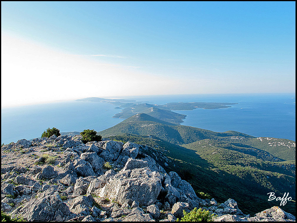 Monte Ossaro,isola di Lussino ( Croazia )